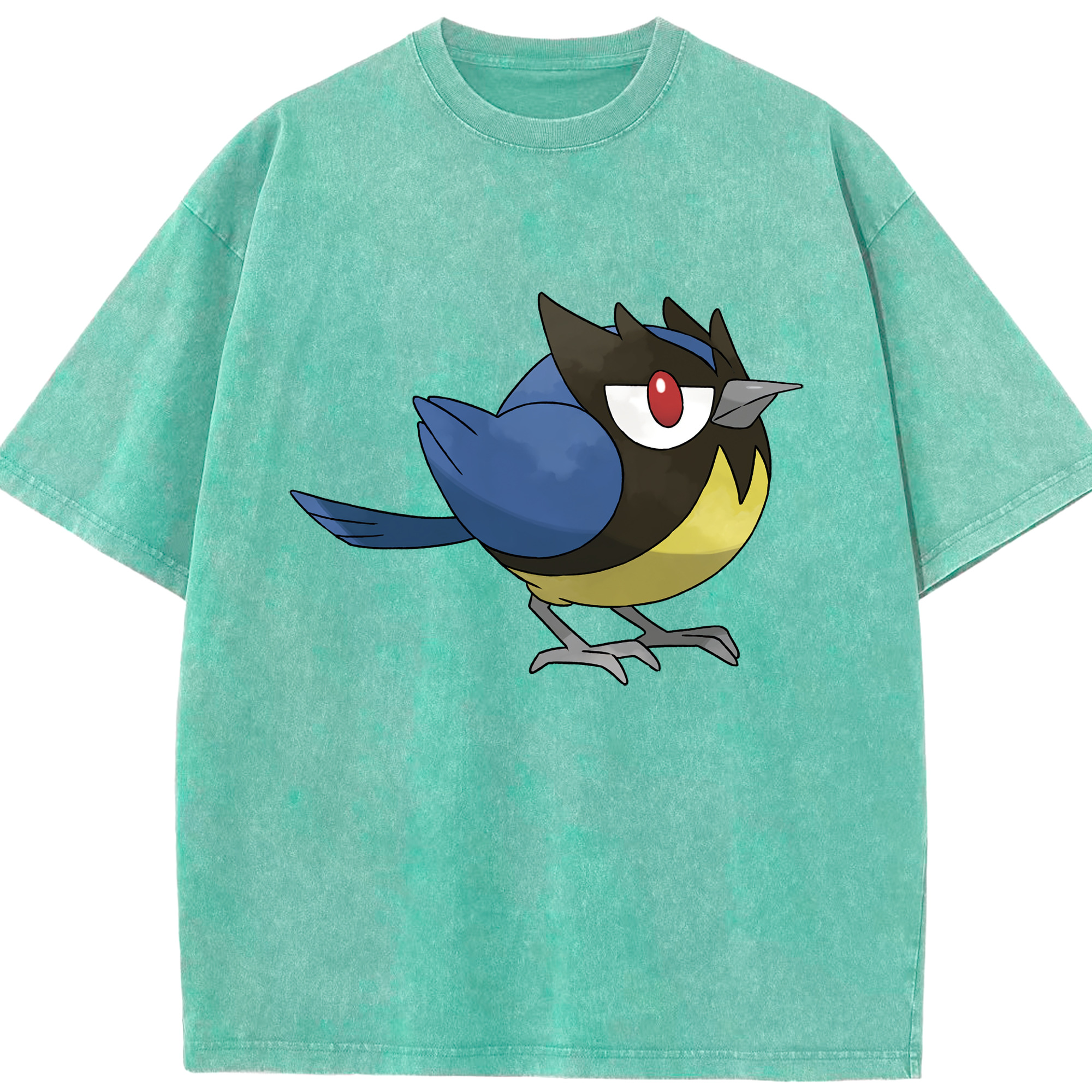 （画像用） ポケットモンスター Pokémon 綿100% ヴィンテージ風 半袖Tシャツ（フロントプリント）